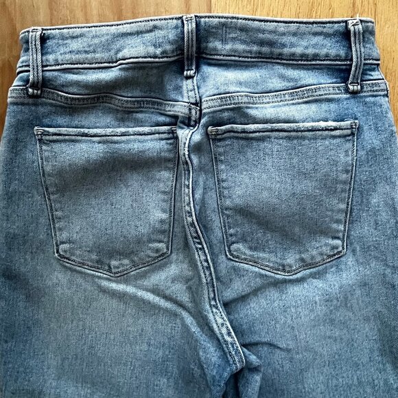 ABERCROMBIE & FITCH CURVE LOVE HIGH RISE SUPER SKINNY ANKLE WOMEN’S JEANS 28/6 - Picture 9 of 16